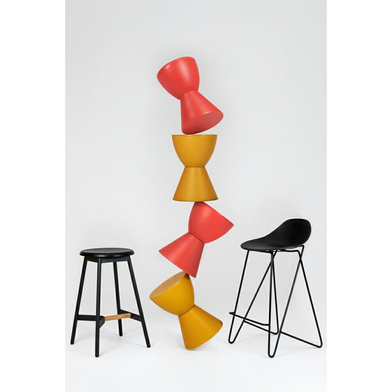 Hoker PERSY czarny 66 cm - polipropylen, metal