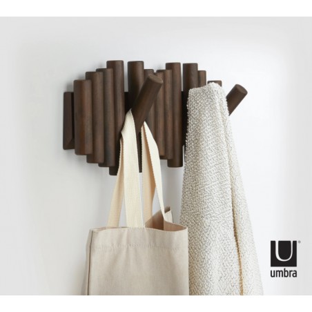 UMBRA wieszak na ubrania PICKET ciemny orzech