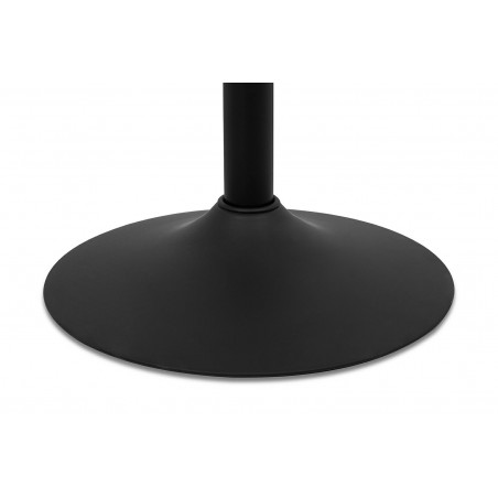 Krzesło barowe STOR TAP regulowane czarne