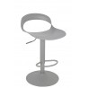 Krzesło barowe WRAPP regulowane szare