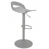 Krzesło barowe WRAPP regulowane szare
