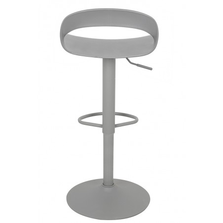 Krzesło barowe WRAPP regulowane szare