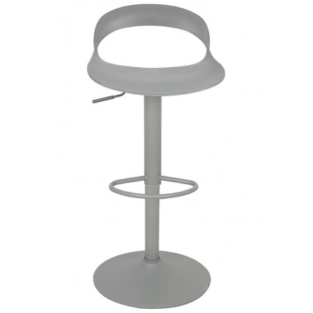 Krzesło barowe WRAPP regulowane szare