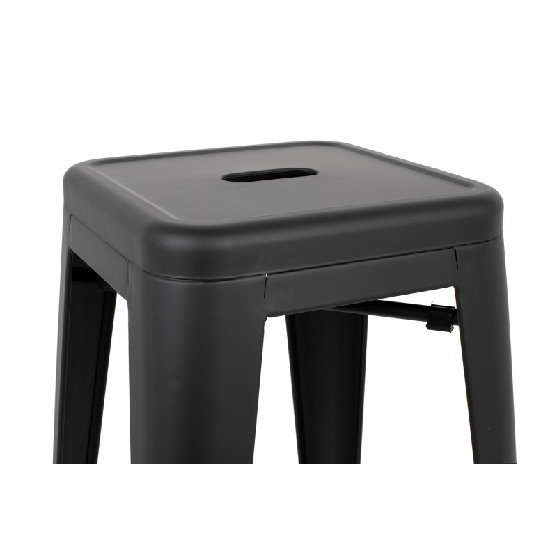 Krzesło barowe TOWER 66 ( Paris ) czarne