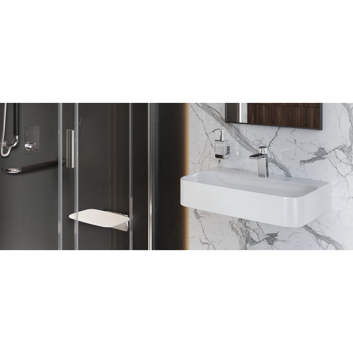 Excellent Krotos Bateria Umywalkowa, Chrom