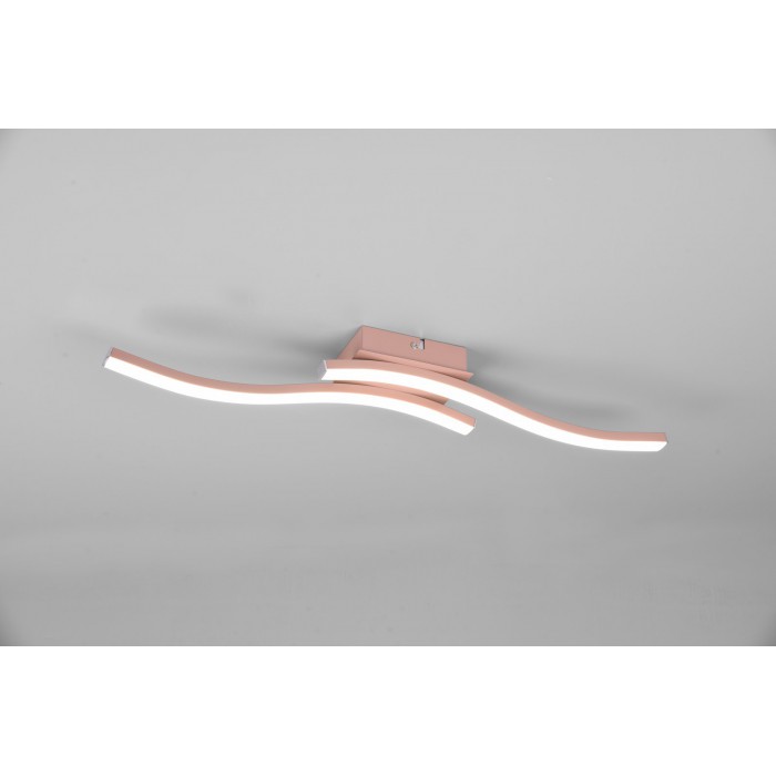 RL Lampa natynkowa LED ROUTE R62472499 złoty i odcienie złota