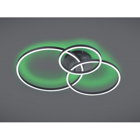 Trio Lampa natynkowa LED WINONA 670810632 czarny