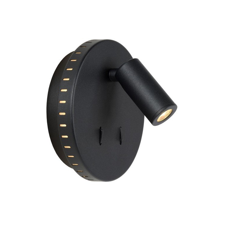 Lucide Kinkiet BENTJER 79201/09/30 czarny