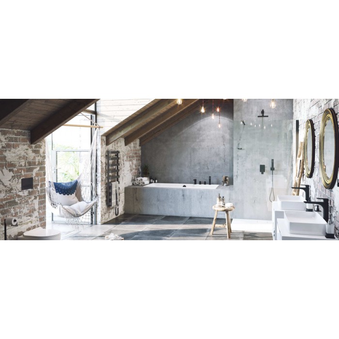 Excellent Keria Zestaw Prysznic-Wanna P/T Czarny