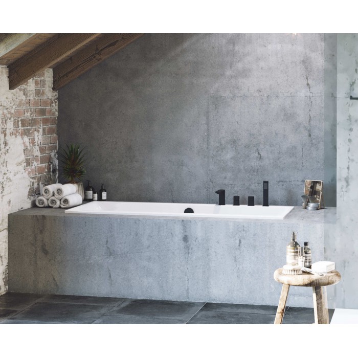 Excellent Keria Bateria Wannowa 4-Otworowa Czarna