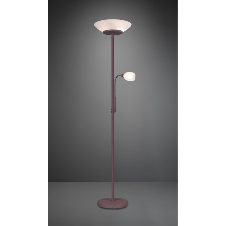 RL Lampa podłogowa GERRY R40063124 miedziany, biały