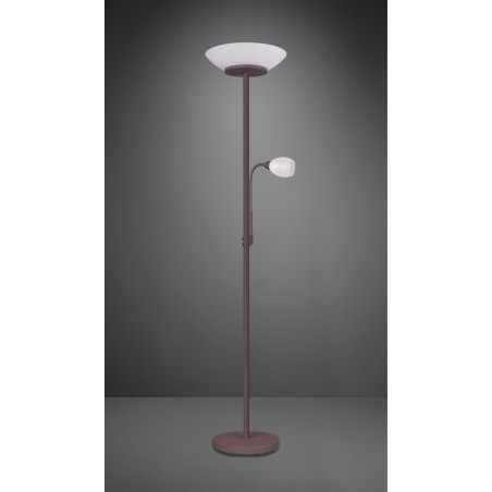 RL Lampa podłogowa GERRY R40063124 miedziany, biały