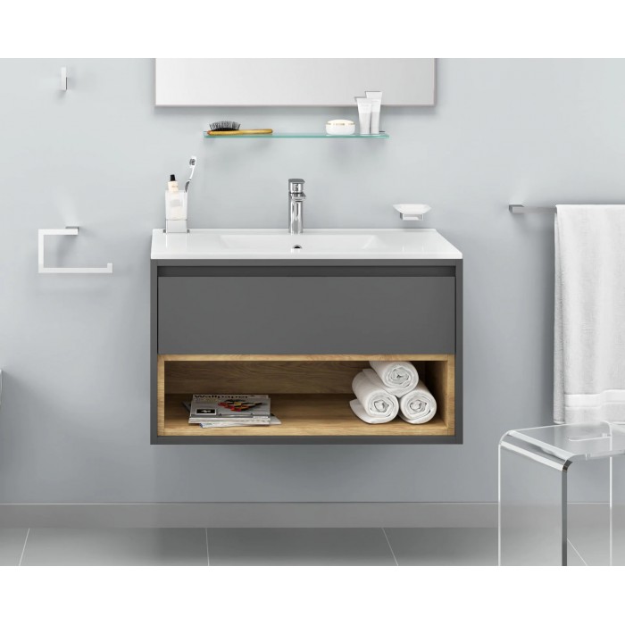 Excellent As Umywalka Meblowa 60x46, biała, z...