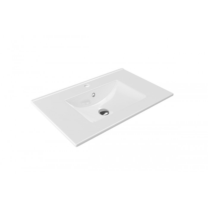 Excellent As Umywalka Meblowa 80x46, biała, z...