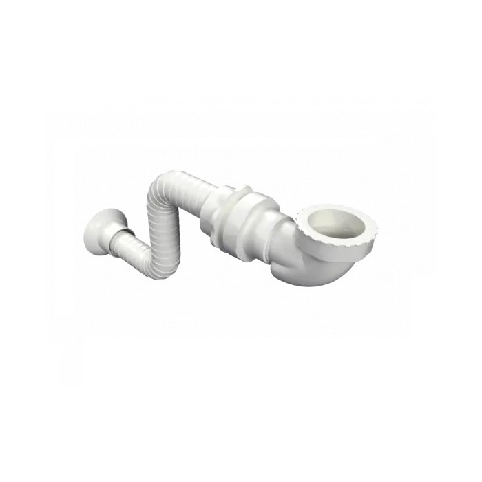 Excellent Pum Syfon umywalkowy niski, z rurą...