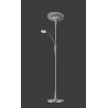 Trio Lampa podłogowa QUEBEC 422710307 srebrny i odcienie srebra