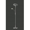 Trio Lampa podłogowa QUEBEC 422710307 srebrny i odcienie srebra