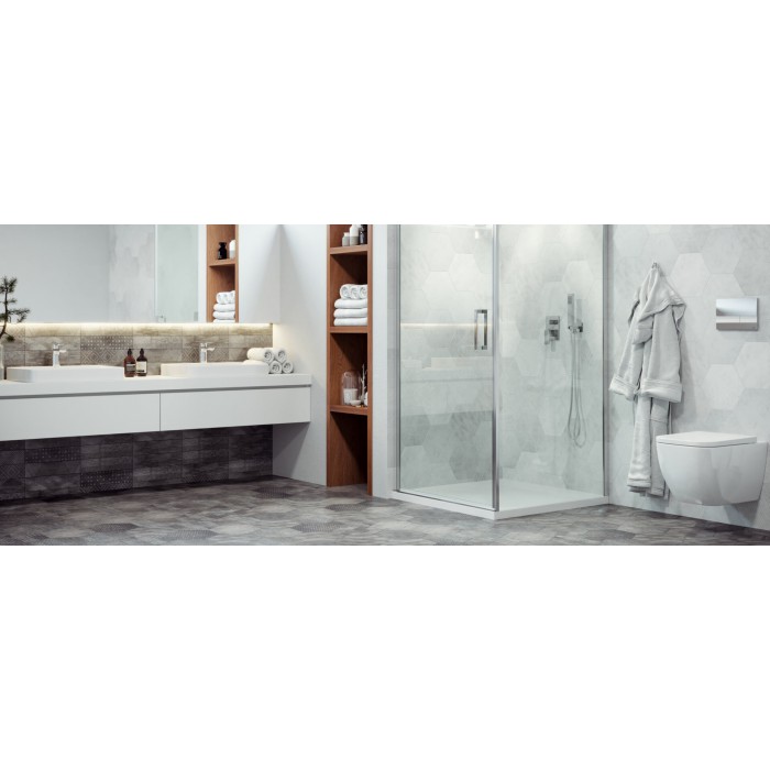 Excellent Zero Brodzik Kwadratowy 80X80 Niski