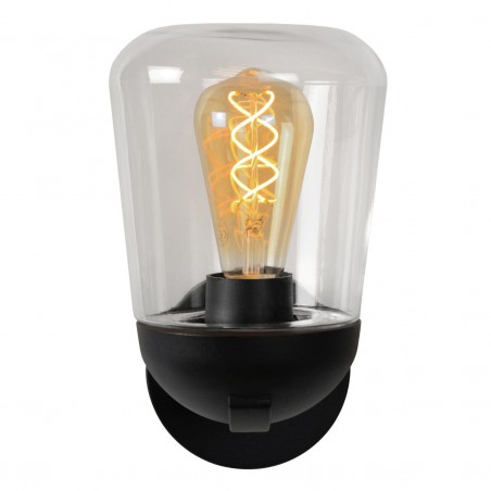 Lucide Lampa zewnętrzna ścienna TULSA 27837/01/30 czarny