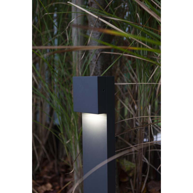 Lutec Lampa zewnętrzna stojąca GEMINI XF 7104001118 antracyt