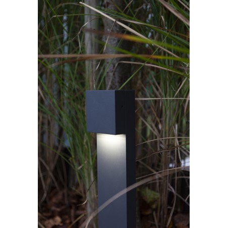 Lutec Lampa zewnętrzna stojąca GEMINI XF 7104001118 antracyt