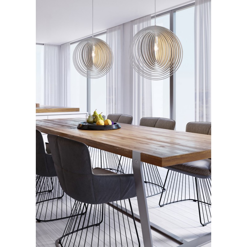 Trio Lampa wisząca nowoczesna BOOLAN 305900130 drewno jasne i ciemne