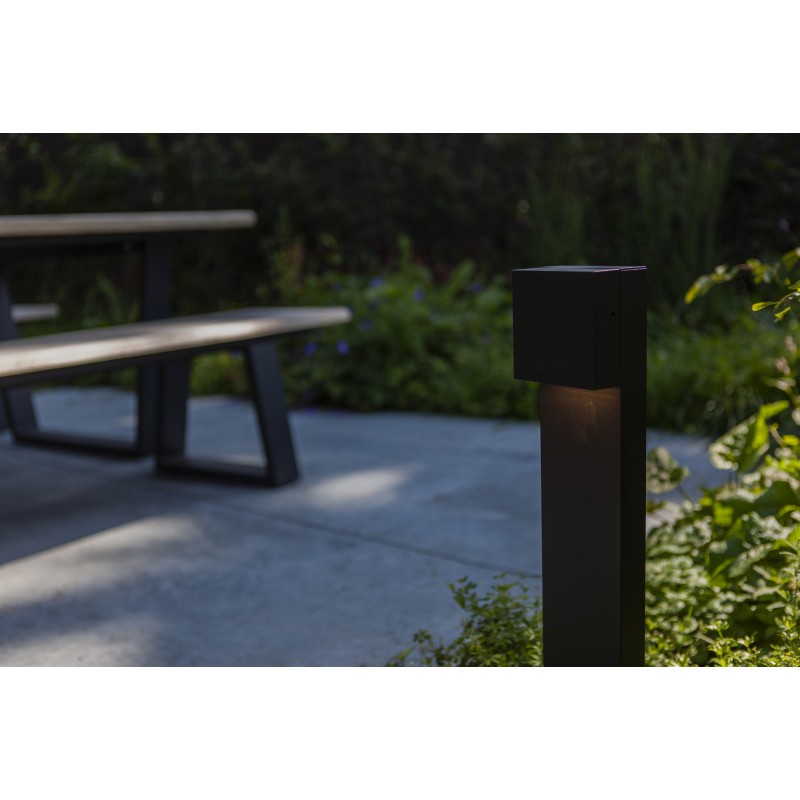 Lutec Lampa zewnętrzna stojąca GEMINI XF 7104002012 czarny