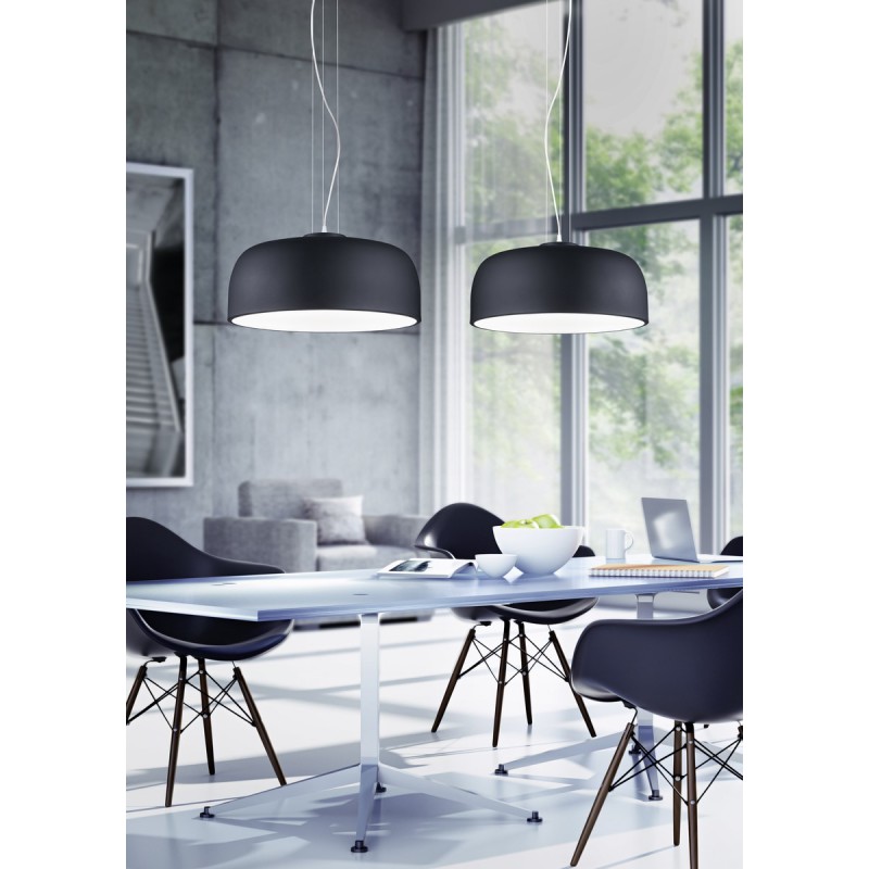 Trio Lampa wisząca nowoczesna BARON 309800432 czarny