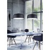 Trio Lampa wisząca nowoczesna BARON 309800432 czarny