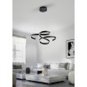Trio Lampa wisząca LED nowoczesna FRANCIS 371310142 antracyt