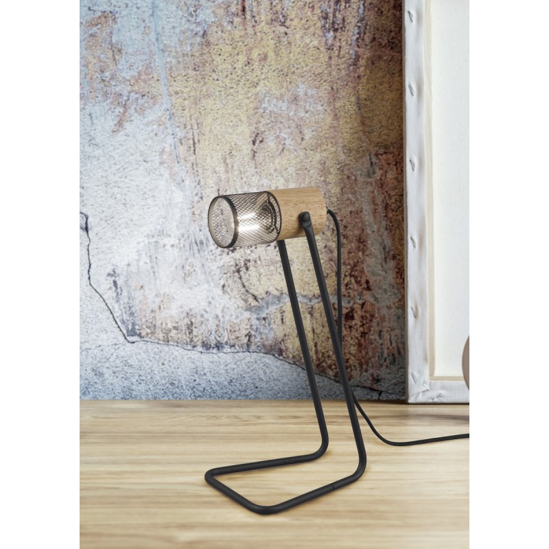 Trio Lampa stołowa TOSH 504300132 czarny