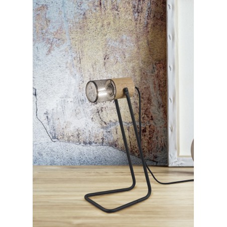 Trio Lampa stołowa TOSH 504300132 czarny