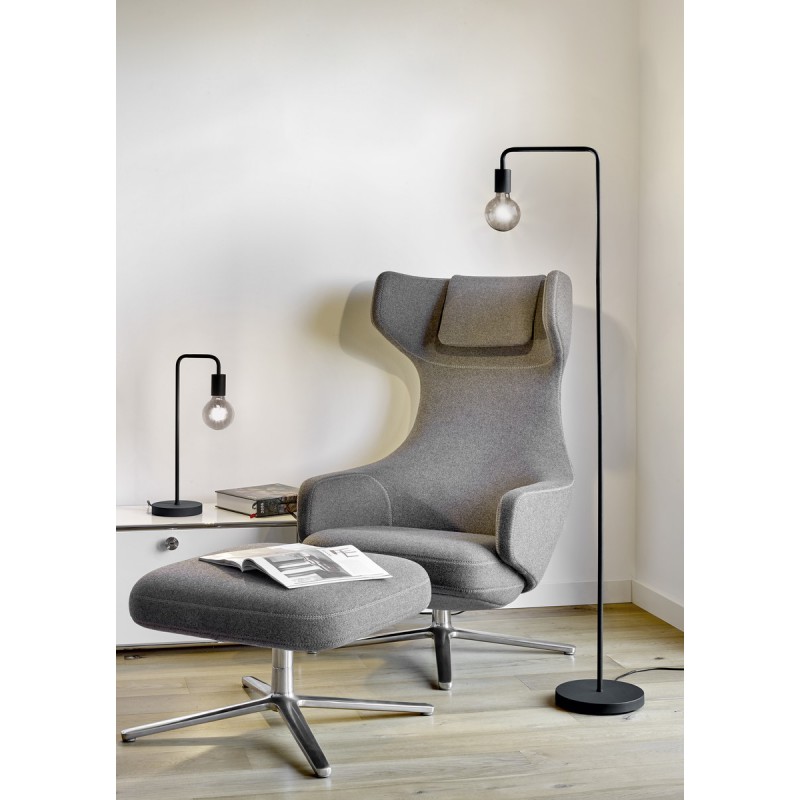 Trio Lampa podłogowa DIALLO 408000132 czarny