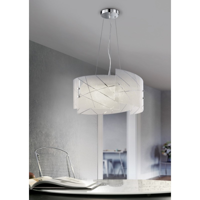 Trio Lampa wisząca nowoczesna SANDRINA 301200300 biały