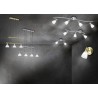 Trio Lampa wisząca nowoczesna LEVISTO 371010308 złoty i odcienie złota