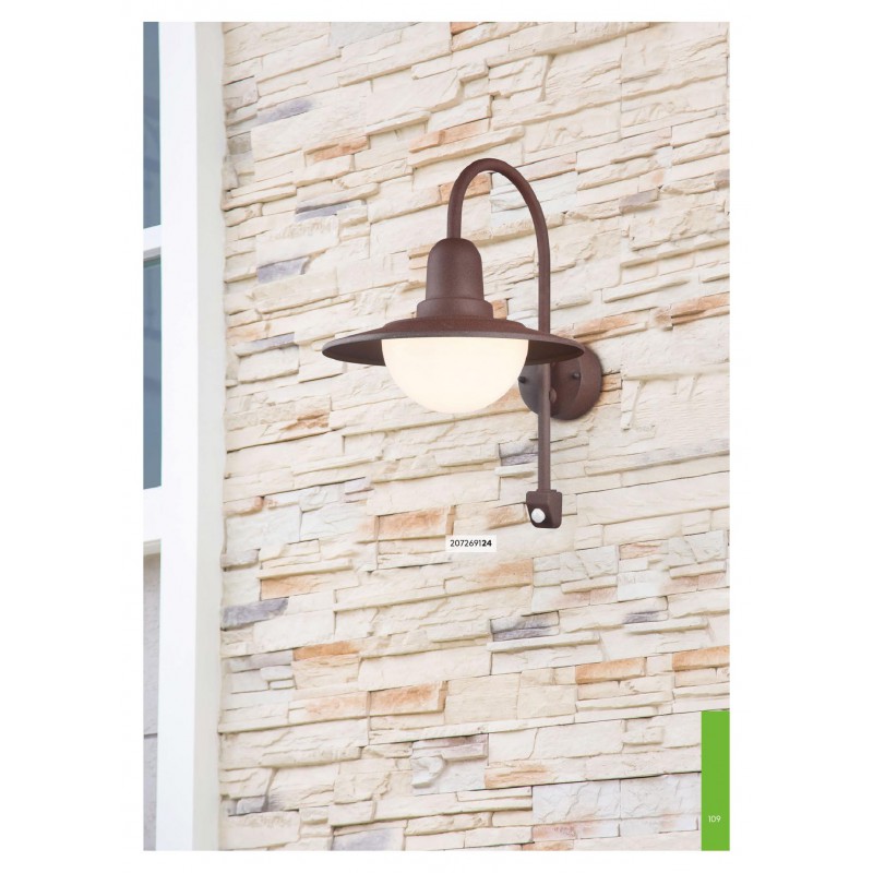 Trio Lampa zewnętrzna ścienna NORMAN 207269124 miedziany