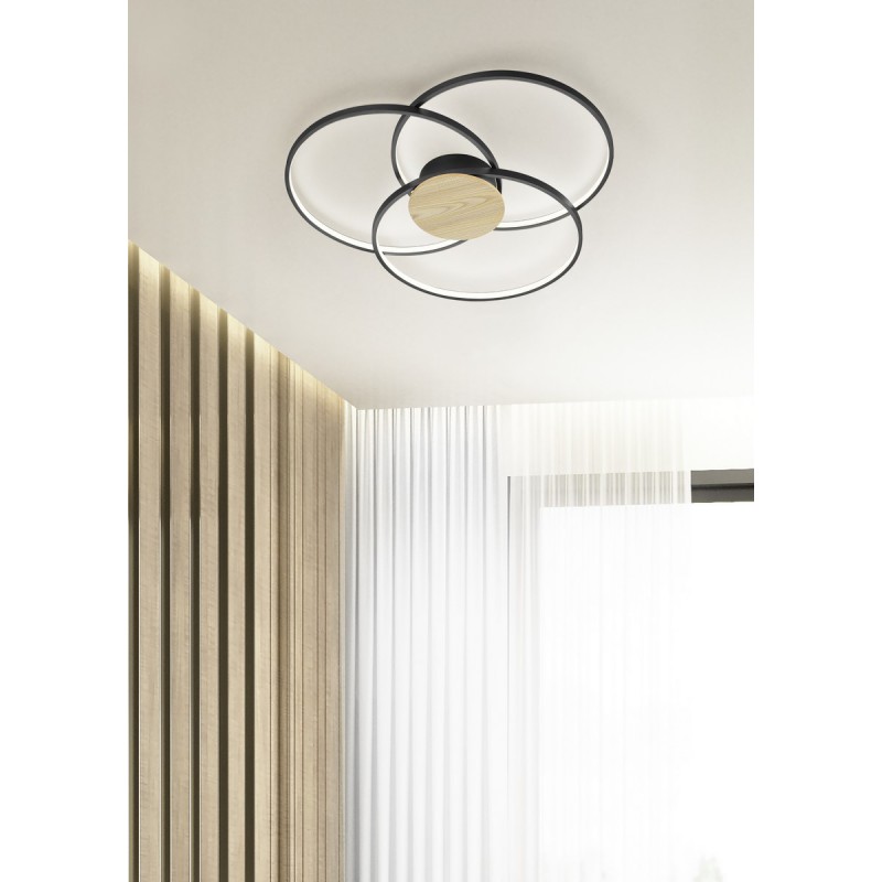 Trio Lampa natynkowa LED SEDONA 673210332 czarny