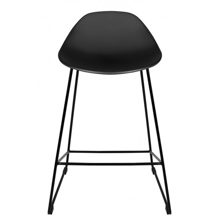 Krzesło barowe ALTO 66 czarne