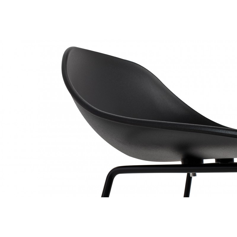 Krzesło barowe ALTO 66 czarne