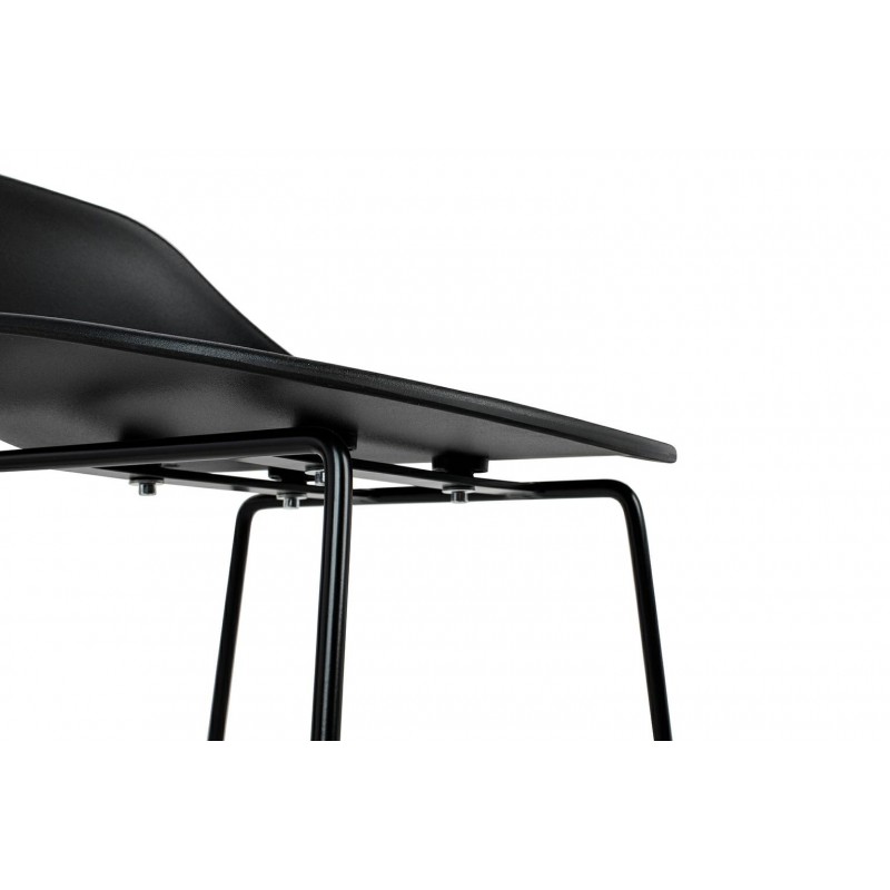 Krzesło barowe ALTO 66 czarne