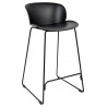 Krzesło barowe ALTO 66 czarne