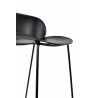 Krzesło barowe ALTO 66 czarne