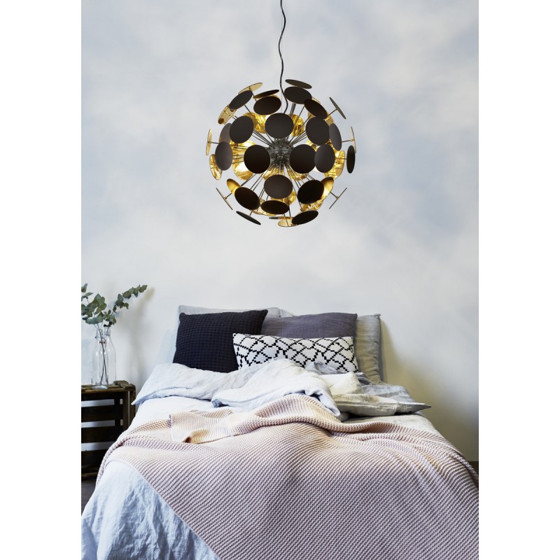 Trio Lampa wisząca nowoczesna DISCALGO 309900632 czarny