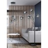 Trio Lampa wisząca nowoczesna BALINI 308590342 antracyt