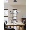 Trio Lampa wisząca LED nowoczesna OAKLAND 321710142 antracyt