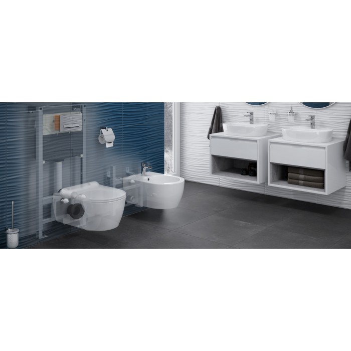 Excellent Shiro Stelaż Podtynkowy Do Bidetu