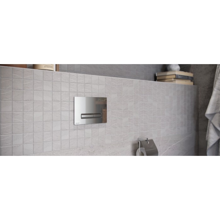 Excellent Aurro Przycisk Do Stelaża Shiro Chrom