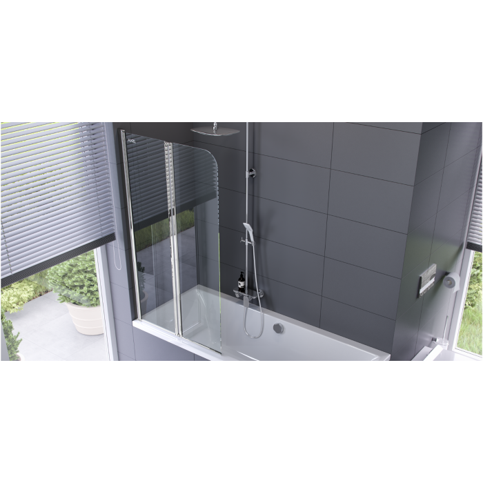 Excellent Fliper Parawan 2-Częściowy 80X140 Lewy