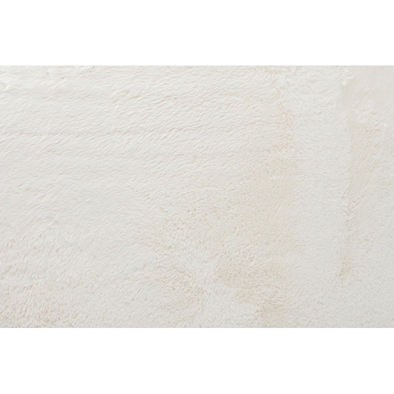 Fotel bujany PLUSH FUR biały