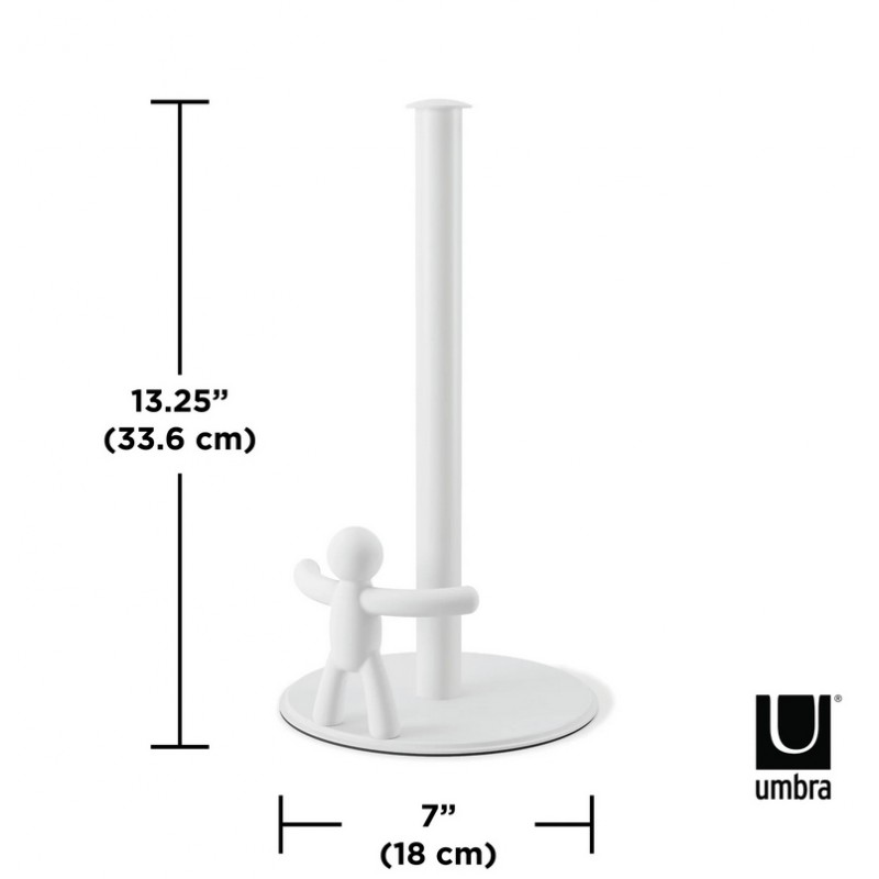 UMBRA stojak na ręczniki papierowe BUDDY biały